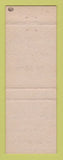 Matchbook Cover - Hotel Lewisburger Lewisburg PA