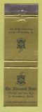 Matchbook Cover - Albemarle Hotel St Petersburg FL