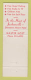 Matchbook Cover - Hotel Roosevelt Jacksonville FL