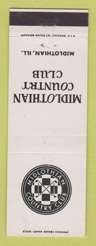 Matchbook Cover - Midlothian Country Club IL