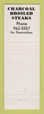 Matchbook Cover - Jacks or Better Restaurant Rockford IL