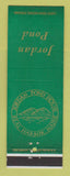 Matchbook Cover - Jordan Pond House Seal Harbor ME DD Bean