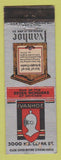 Matchbook Cover - Ivanhoe Restaurant Chicago IL WEAR