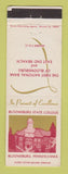 Matchbook Cover - Bloomsburg State College PA
