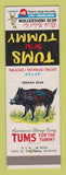 Matchbook Cover - Tums Antacid German Boar