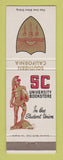 Matchbook Cover - University of Southern California USC Los Angeles CA