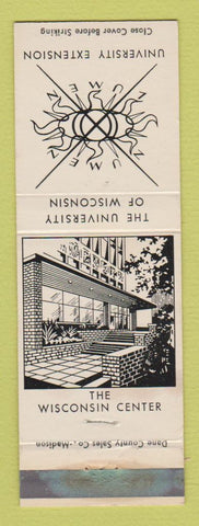 Matchbook Cover - Unversity of Wisconsin Extension Madison? WI WEAR