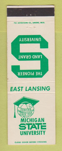 Matchbook Cover - Michigan State University Spartans East Lansing MI