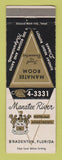 Matchbook Cover - Manatee River Hotel Bradenton FL