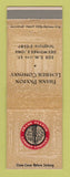 Matchbook Cover - Frank Paxton Lumber Des Moines IA WORN