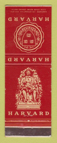 Matchbook Cover - Harvard University Cambridge MA