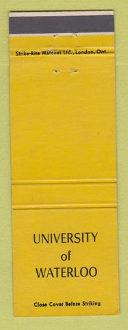 Matchbook Cover - University of Waterloo ON