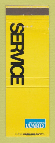 Matchbook Cover - Montgomery Ward Stores Service