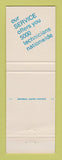 Matchbook Cover - Montgomery Ward Stores Service