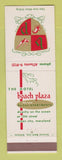 Matchbook Cover - Hotel Beach Plaza Ocean City MD