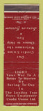 Matchbook Cover - London Free Press Employees' Credit Union ON Newspaper WEAR