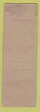 Matchbook Cover - Station Tavern Liquor Boston MA Federal LONG WORN