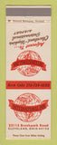 Matchbook Cover - International Inn Cleveland OH