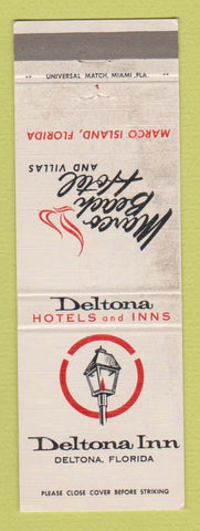Matchbook Cover - Deltona Inn FL WEAR