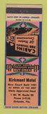 Matchbook Cover - Kirkmont Motel Orlando FL