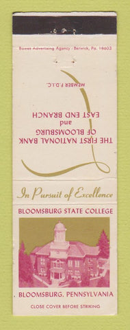 Matchbook Cover - Bloomsburg State College PA