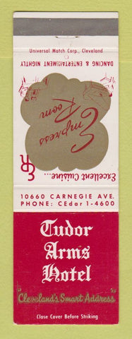 Matchbook Cover - Tudor Arms Hotel Cleveland OH