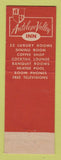 Matchbook Cover - Antelope Valley Inn Lancaster CA