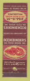Matchbook Cover - Bookbinders Restaurant Philadelphia PA