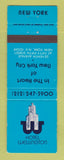 Matchbook Cover - Hotel Wellington New York City