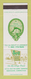 Matchbook Cover - Berris Motor Hotel Danielson CT Israel Putnam Room