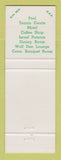 Matchbook Cover - Berris Motor Hotel Danielson CT Israel Putnam Room