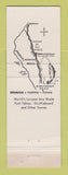 Matchbook Cover - Saw Blade Tavern Phillipsville CA WEAR
