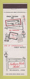 Matchbook Cover - Nathan Hale Hotel Willimantic CT