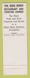 Matchbook Cover - Nathan Hale Hotel Willimantic CT