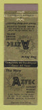 Matchbook Cover - Aztec Resort Hotel Miami Beach FL