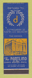 Matchbook Cover - Pantlind Hotel Grand Rapids MI