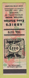 Matchbook Cover - Abbie's Esso oil gas Dexter ME