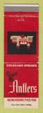 Matchbook Cover - Antlers Hotel Colorado Springs