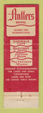 Matchbook Cover - Antlers Hotel Colorado Springs