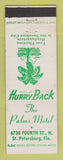 Matchbook Cover - Palms Motel St Petersburg FL