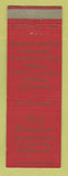 Matchbook Cover - Motel Birmingham AL WEAR