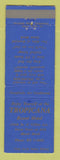 Matchbook Cover - Tropicana Resort Motel Miami Beach FL