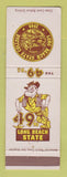 Matchbook Cover - Long Beach State College 49ers CA