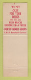 Matchbook Cover - Long Beach State College 49ers CA