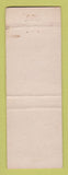 Matchbook Cover - Hotel Benton Corvallis OR Beau Brummell Lounge