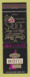 Matchbook Cover - Cloud Motel Lakewood CA