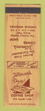 Matchbook Cover - Tillman's Coffee Shop Lincoln NE