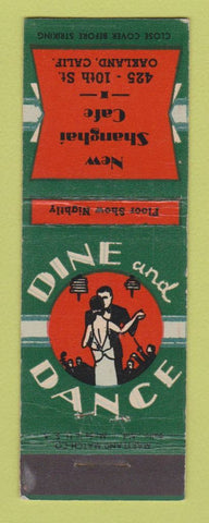 Matchbook Cover - New Shanghai Cafe Oakland CA