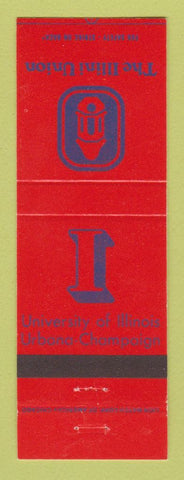 Matchbook Cover - The Illini Union University of Illinois Champaign Urbana IL