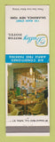 Matchbook Cover - Dudley Motor Hotel Salamanca NY WEAR